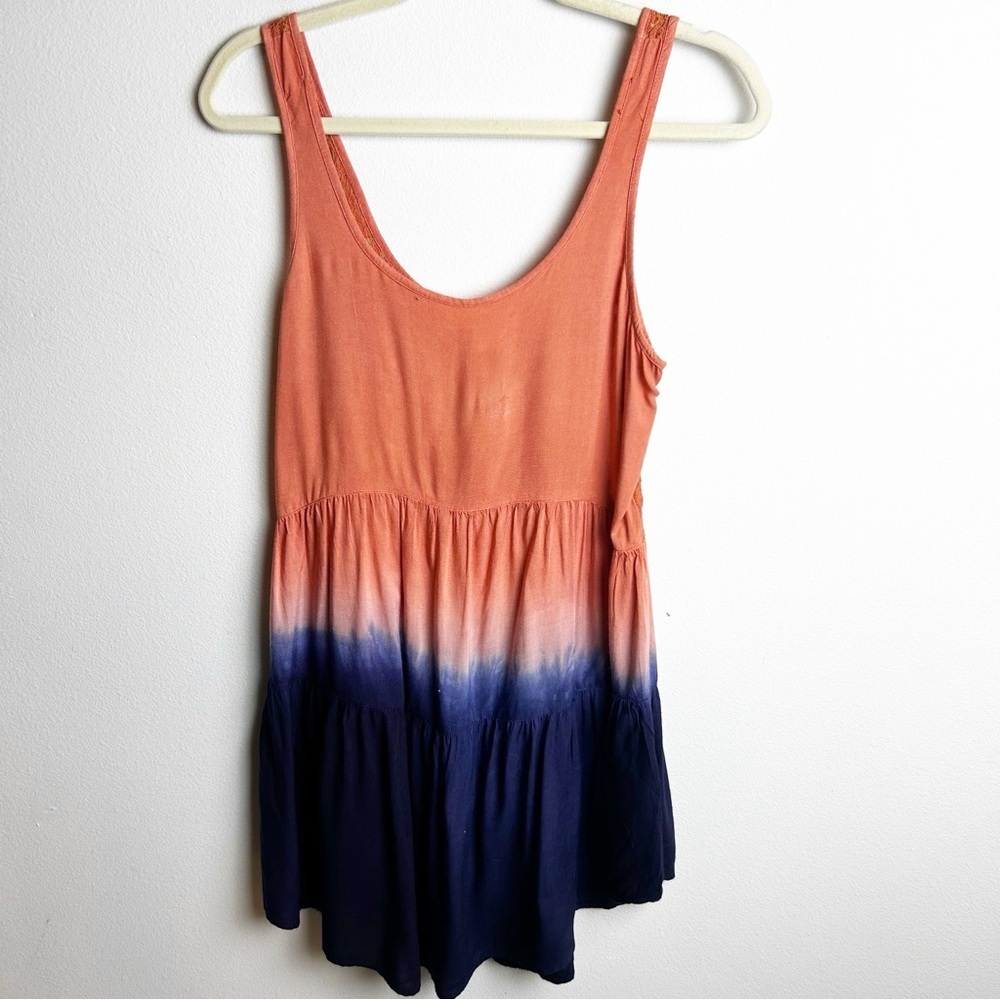 Staring at Stars by Anthropologie Ray Tie-dye tunic tank size: XS